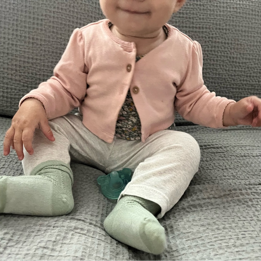 Cute Baby girl set with socks included